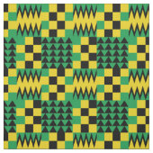 jamaikanisches Flaggenfarbenmuster Stoff (Muster)
