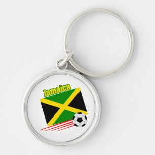 Jamaikanisches Fußball-Team Schlüsselanhänger