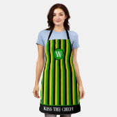 Jamaikanisches Restaurant Koch und Küche Schürze (Getragen)