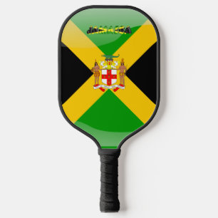 jamaikanisches Wappen Pickleball Schläger