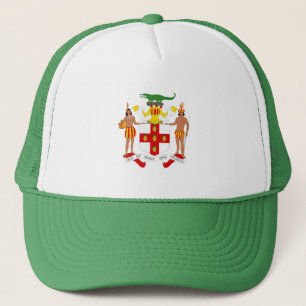 Jamaikanisches Wappen Truckerkappe