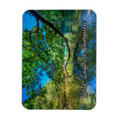 Jamaikas blaue Lagune, Port Antonio Magnet (Vertikal)