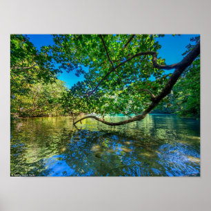 Jamaikas blaue Lagune, Port Antonio Poster