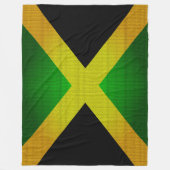 Jamaikas Flag-Farben-Designer Blanket Fleecedecke (Vorderseite)