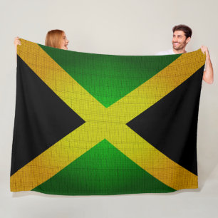 Jamaikas Flagge färbt Designer-Decke Fleecedecke