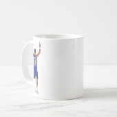 Jamal Murray 3's (Denver Nuggets) Kaffeetasse (Vorderseite Links)