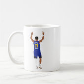 Jamal Murray 3's (Denver Nuggets) Kaffeetasse (Links)
