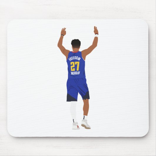 Jamal Murray 3's (Denver Nuggets) Mousepad (Vorne)
