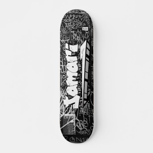 Jamari Graffiti Custom Personalisiert Skateboard (Vorne)