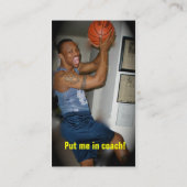 Jamarr John Johnson Visitenkarte (Rückseite)