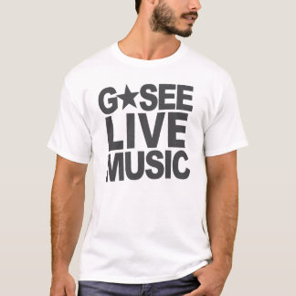 JamBase "gehen sehen Livemusik" Stern-Shirt T-Shirt