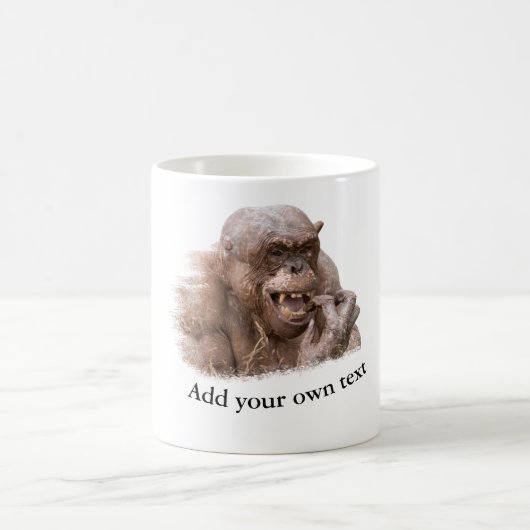 Jambo der haarlose Chimp Kaffeetasse (Mittel)