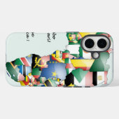 Jambo Habari Afrika ! I Liebe Afrika Case-Mate iPhone Hülle (Rückseite (Horizontal))