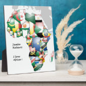 Jambo Habari Afrika ! I Liebe Afrika Fotoplatte (Seite)