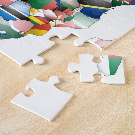 Jambo Habari Afrika ! I Liebe Afrika Puzzle (Seite)