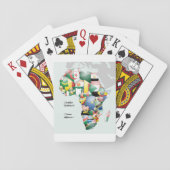 Jambo Habari Afrika ! I Liebe Afrika Spielkarten (Rückseite)