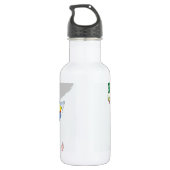 Jambo Habari Afrika ! I Liebe Afrika Trinkflasche (Rückseite)