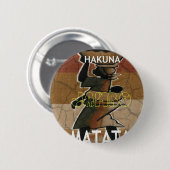 Jambo Habari Hakuna Matata. Button (Vorne & Hinten)