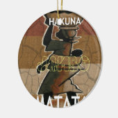 Jambo Habari Hakuna Matata. Keramikornament (Links)