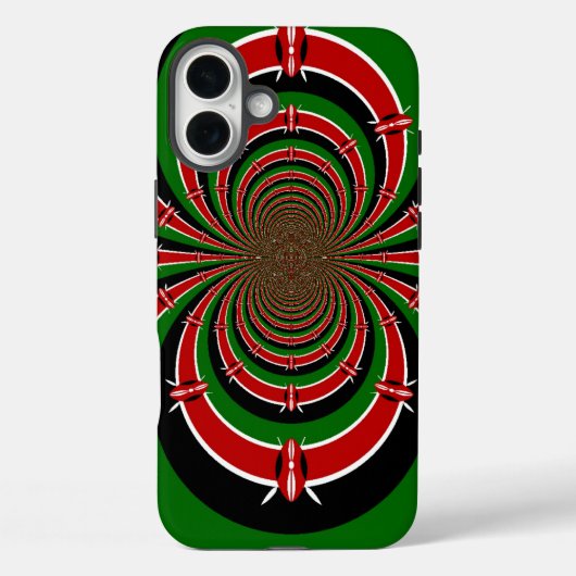 Jambo Habari! Kenya Hakuna Matata Case-Mate iPhone Hülle (Rückseite)