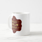 Jambo Hakuna Matata: African Art Print/Graphic Kaffeetasse (Vorderseite Links)