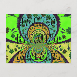 Jambo Hakuna Matata African Ethic Art Postcard Postkarte