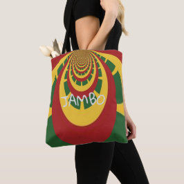 Jambo Hakuna Matata Jamaica Rasta Colors Shoulder Tasche