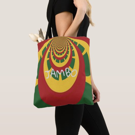 Jambo Hakuna Matata Jamaica Rasta Colors Shoulder Tasche (Von Nahem)