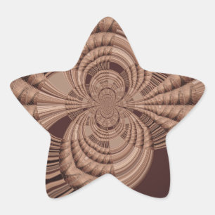 Jambo Hakuna Matata Kenya Giraffe Safari Woven Stern-Aufkleber