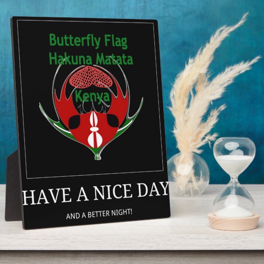 Jambo Kenia Fotoplatte (Seite)