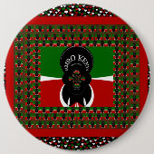 Jambo Kenia Kunstprint Button (Vorderseite)