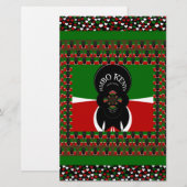 Jambo Kenya Art Print Briefpapier (Vorne/Hinten)