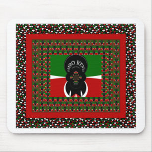 Jambo Kenya Art Print Mousepad