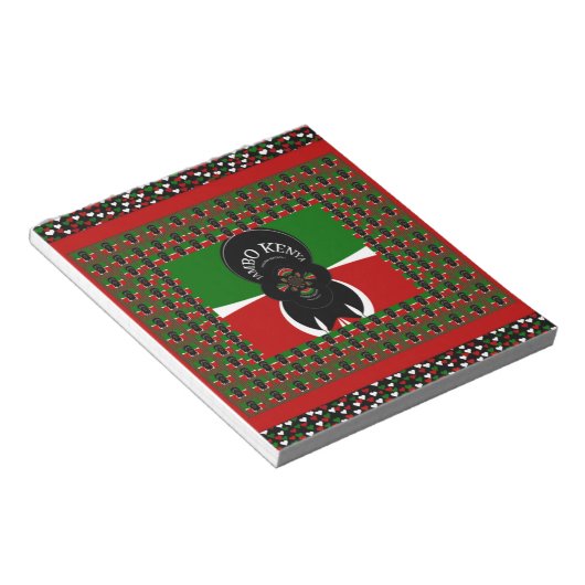 Jambo Kenya Art Print Notizblock (angewinkelt)