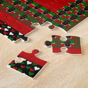 Jambo Kenya Art Print Puzzle