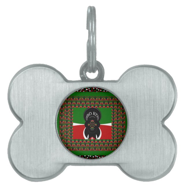 Jambo Kenya Art Print Tiermarke (Vorderseite)