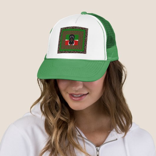 Jambo Kenya Art Print Truckerkappe (Beispiel)