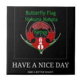 Jambo Kenya Fliese (Vorderseite)