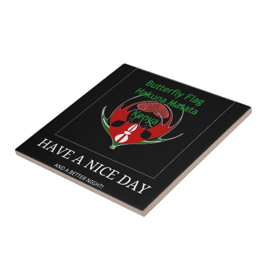 Jambo Kenya Fliese (Seite)