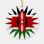 Jambo Kenya Hakuna Matata Keramikornament (Vorne)
