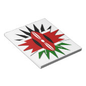 Jambo Kenya Hakuna Matata Notizblock (angewinkelt)