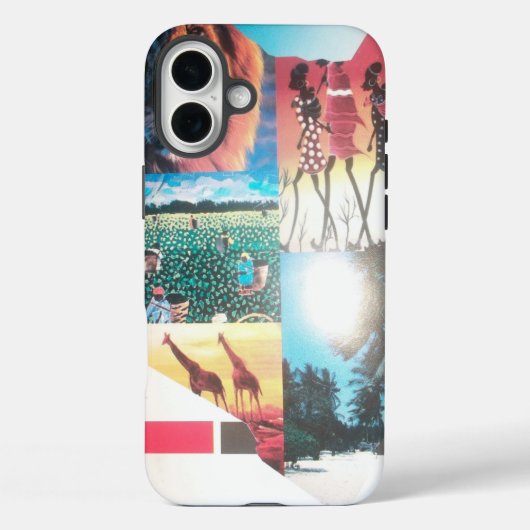 Jambo Kenya Hakuna Matata personalisiertes iPhone Case-Mate iPhone Hülle (Rückseite)