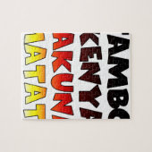 Jambo Kenya Hakuna Matata Puzzle (Horizontal)
