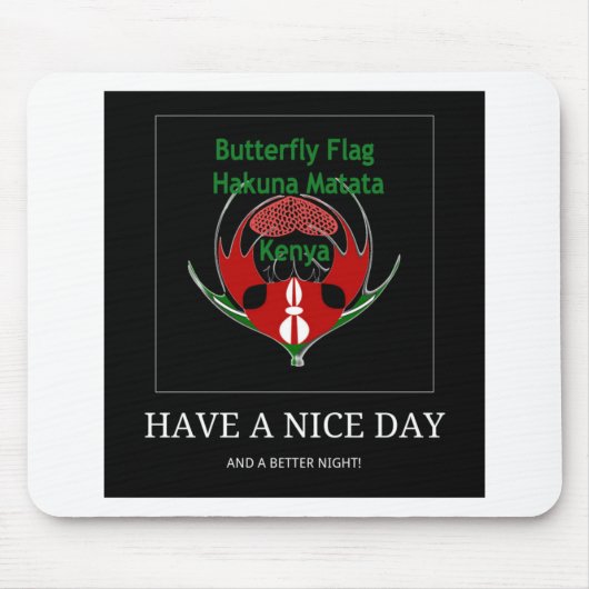 Jambo Kenya Mousepad (Vorne)