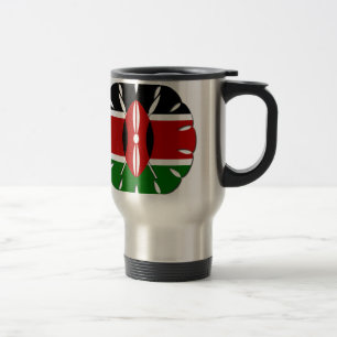 Jambo Kenyan Flag Reisebecher