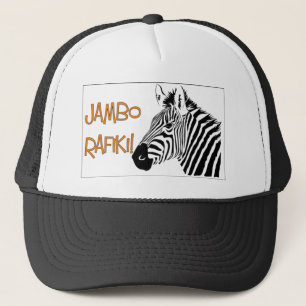 Jambo Rafiki Safari-Kappe Truckerkappe