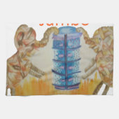 jambo riesiges Hakuna Matata.png Handtuch (Horizontal)