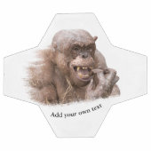 Jambo The Hairless Chimp (Ändern Sie Ihren eigenen Fußball (Flach)