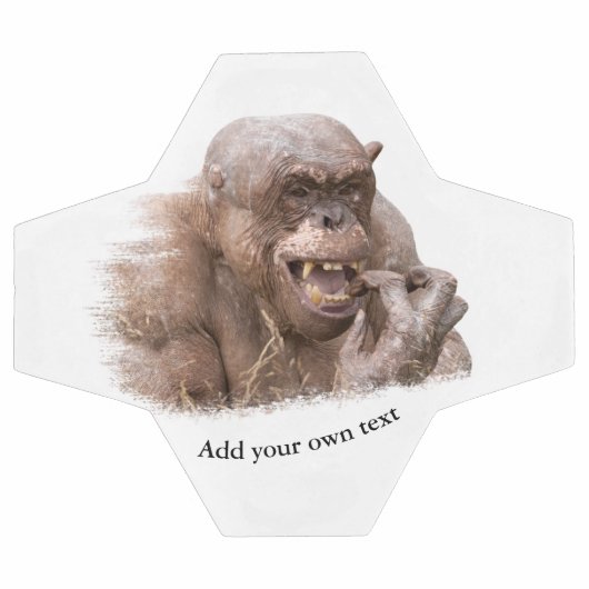 Jambo The Hairless Chimp (Ändern Sie Ihren eigenen Fußball (Flach)