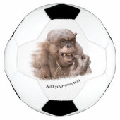 Jambo The Hairless Chimp (Ändern Sie Ihren eigenen Fußball (Vorderseite)
